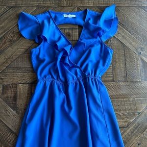 BCBG blue dress